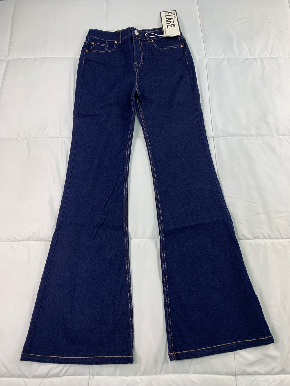 New refuge high rise flare jeans size 05